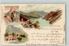San Salvatore Panorama vers Lugano