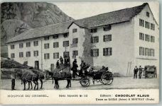 Grimsel Hospice du Grimsel Vierspänner Serie Alpestre Nr. 113