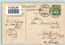 Zürich 1905 Eidgen. Sängerfest Fähnlein der Vier Aufrechten sign