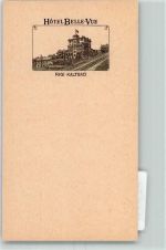 Rigi Kaltbad Hotel Belle-Vue Andruck eines Vorläufers um 1885