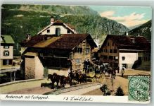 Andermatt 1905 Furkapost