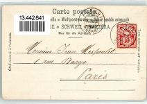 Aeschi b. Spiez 1904 Pension Alpenblick