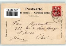Aeschi b. Spiez 1901 Thuner See Sigriswyler Rothhorn Gemeralphorn Gasthaus Pension zur Linde