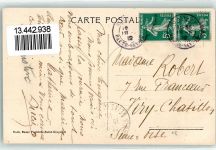 St-Gingolph 1912 Grand Rue Gasthaus Cafe Restaurant de la Poste