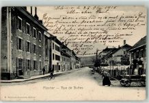 Fleurier 1916 Rue de Buttes Fahrrad