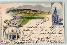 Leubringen 1898 Zeitglockenturm Bienne Standseilbahn