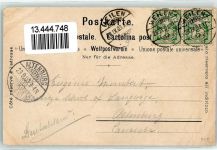 Meilen 1903 Oken Denkmal Pfannenstil sign. A.Basshard Künstlerkarte