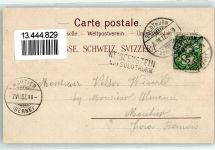 Weissenstein b. Solothurn 1902 Kurhaus Kühe Pferd Tracht