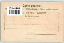 Zernez Fluela Hospiz mit Schwarzsee Schottensee und Schwarzhorn Fluela Wasserfall Carl Künzli Zürich Dep. No. 838