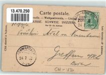 Payerne 1902 Zeitung Le Democrate Bahnpost Kehl - Bühl Baden Zug 5