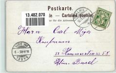 Thalwil Schulhaus Einweihung 12. August 1902