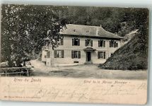 Les Brenets 1903 Rives du Doubs Hotel de la Maison Monsieur Bahnpost Nr 12