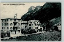 Emmetten 1912 Hotel Engel Niederbauen