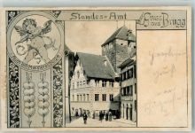 Brugg AG 1902 Standesamt Amor