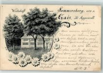 Gais 1906 Gasthaus Zum Sommersberg
