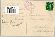 Pfäffikon ZH 1915 Hotel Bahnhof Alb. Reimann Hüttenstempel