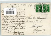 Kemptthal 1919 Ort handschriftlich