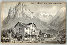 Innertkirchen 1909 Hotel Alpenhof