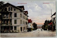 Herzogenbuchsee 1907 Bahnhofstrasse
