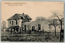 Dornach 1913 Kath. Vereinsheim Brandstätte