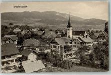 Oberdiessbach 1914 Bahnpost Thun-Burgdorf-Thun Zug 55