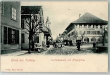Huttwil 1914 Stadthauptplatz Hauptgasse