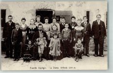 Chaumont Familie Oppliger Ort handschriftlich