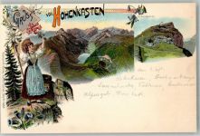 Brülisau Tracht Hoher Kasten