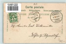 Langenthal 1903 Dorfgasse Gemeindehaus Kirche Postgebäude Gasthof zum Bären Amtshausgasse