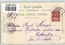 Teufen AR 1898 Tracht Pfeife Fröhlichsegg Bad-Sonder Dorfstrasse Gasthaus Adler