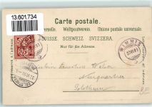 Wimmis 1898 Dorfstrasse Wimmisbrücke Niesen Kulm Eiger Mönch Jungfrau