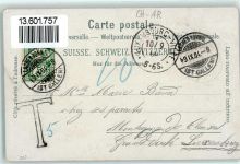 Teufen AR 1904 Tracht Fröhlichsegg Bad-Sonder Dorfstrasse Gasthaus Adler