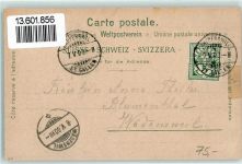 Wald ZH 1900 Sanatorium Lithographie