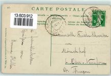 Nyon 1911 Wappen Briefmarken Lithographie