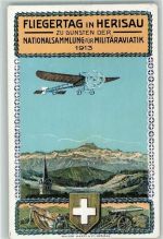 Herisau Fliegertag 1913 AK