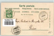 Hundwil 1902 Schulhaus Dorf Brücke Kirche Verlag Künzli Nr 1788