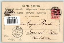 Willisau 1896 Kapelle Obertor Kirche Realschule Verlag Künzli Nr 649
