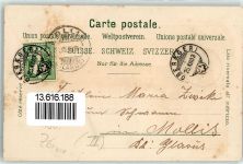Oberägeri 1903 Kirche Verlag Künzli Nr 557