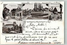 Estavayer-le-Lac 1897 Rue de la Gare Maison de ville Ville d'Estavayer Porte des Relieuses Chateau
