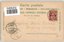 Näfels 1899 Denkmal Obersee Freulerpalast