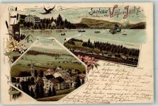 Vallée de Joux 1899 Lac de Joux Le Sentier Le Brassus Verlag Künzli Nr 651