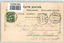 Rüti ZH 1901 Maschinenfabrik Kirche Kranken-Asyl