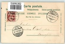 Uster 1898 Kath. Kirche Schloss Kirche Schulhaus Verlag Künzli Nr 438