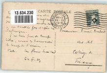 Neuchâtel sign von Lanthen L. Fete Annuelle de la Paroisse Catholique a la Rotonde 1919