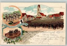 Hundwil 1901 Landsgemeindegruss Kapelle