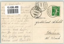 Hundwil 1909 Gasthaus Metzgerei Zum Bären Schlafsaal der Kolonie