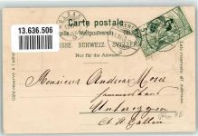Les Brenets 1900 Wasserfall Verlag Künzli Nr 1941