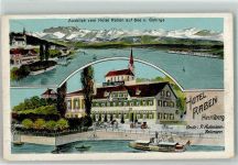 Herrliberg Hotel Raben P. Rullmann-Kollmann Raddampfer Speer