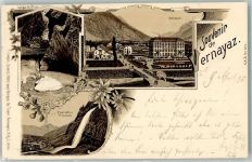 Vernayaz 1898 Wassefall