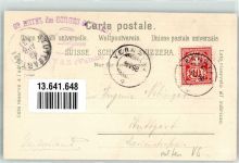 Vernayaz 1898 Wassefall